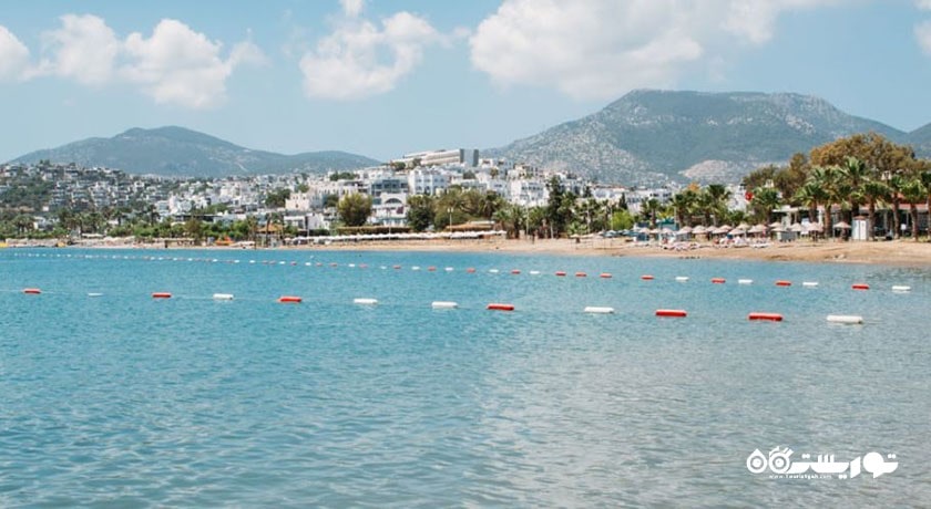 سرگرمی ساحل گومبت شهر ترکیه کشور بدروم