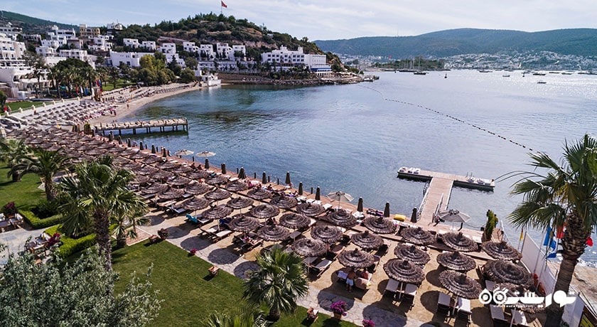 سرگرمی ساحل بارداکچی شهر ترکیه کشور بدروم