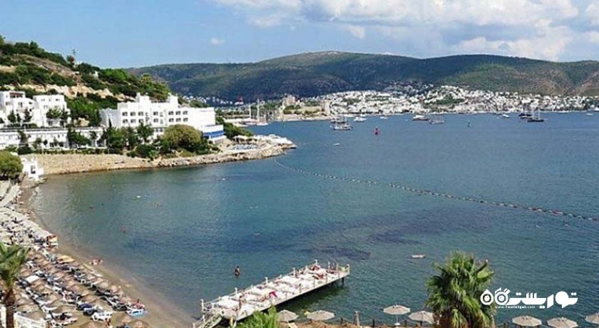 سرگرمی ساحل بارداکچی شهر ترکیه کشور بدروم