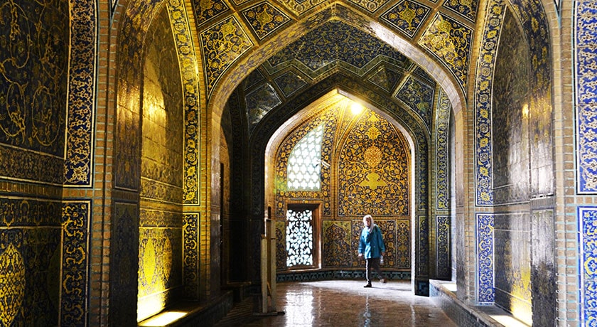  مسجد شیخ لطف الله شهرستان اصفهان استان اصفهان