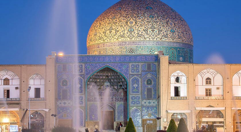  مسجد شیخ لطف الله شهرستان اصفهان استان اصفهان