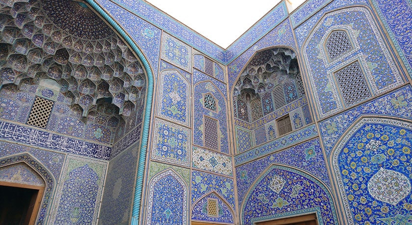  مسجد شیخ لطف الله شهرستان اصفهان استان اصفهان