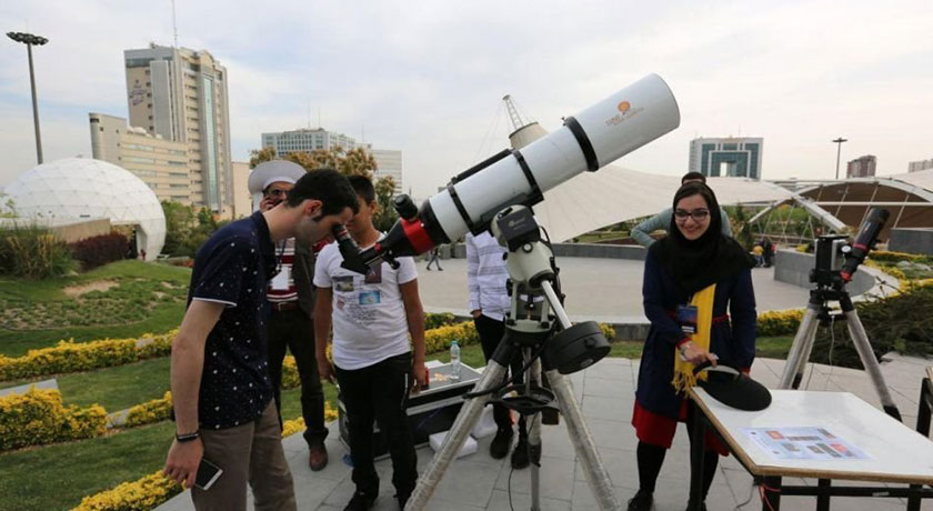  آسمان نمای گنبد مینا شهرستان تهران استان تهران