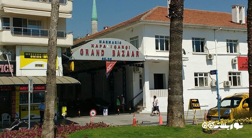 مرکز خرید گرند بازار (کاپالی چارشی) شهر ترکیه کشور مارماریس