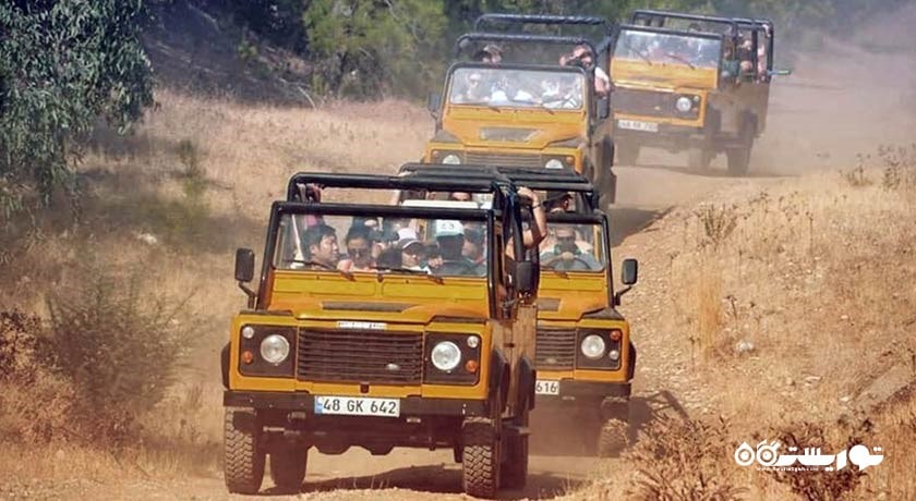 سرگرمی جیپ سافاری در مارماریس شهر ترکیه کشور مارماریس