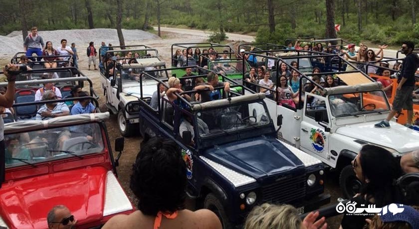 سرگرمی جیپ سافاری در مارماریس شهر ترکیه کشور مارماریس