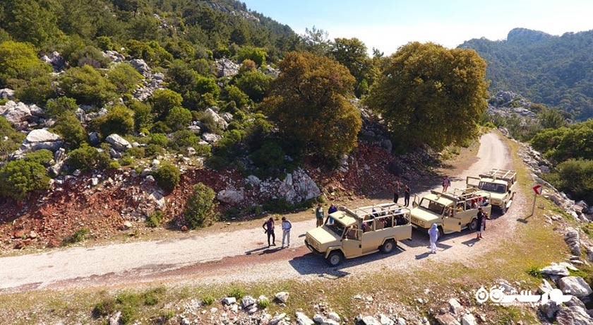 سرگرمی جیپ سافاری در مارماریس شهر ترکیه کشور مارماریس