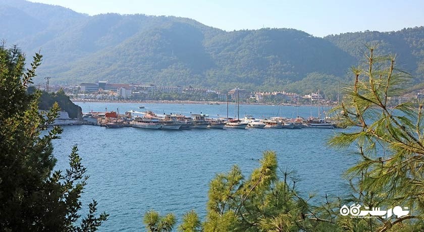 سرگرمی ساحل ایچملر شهر ترکیه کشور مارماریس