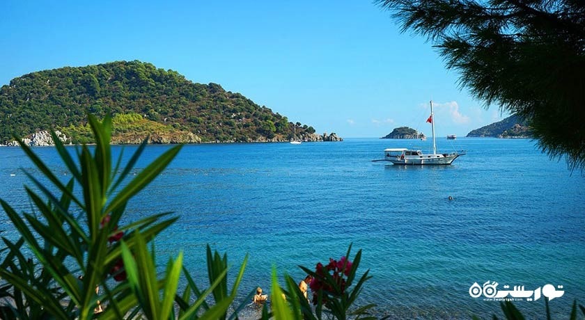 سرگرمی ساحل ایچملر شهر ترکیه کشور مارماریس