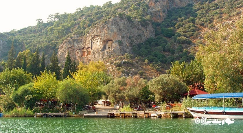 رودخانه دالیان شهر ترکیه کشور مارماریس