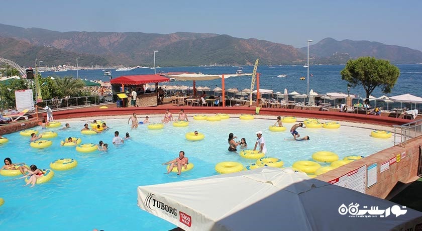 سرگرمی پارک آبی آتلانتیس مارماریس شهر ترکیه کشور مارماریس