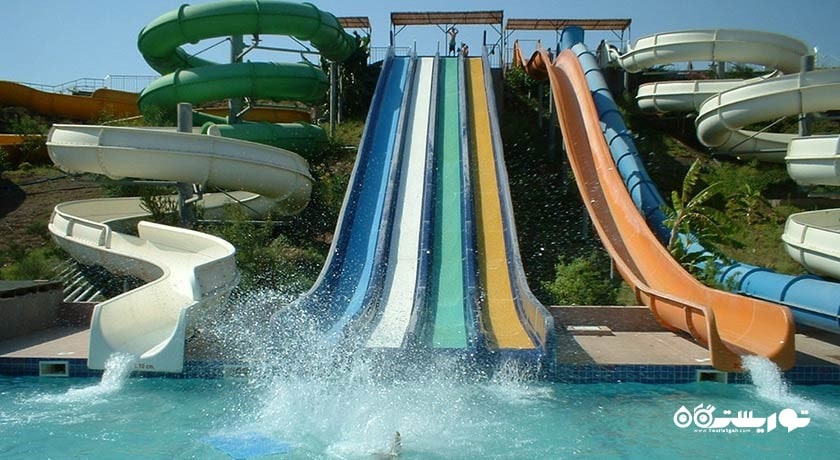 سرگرمی پارک آبی آکوادریم شهر ترکیه کشور مارماریس