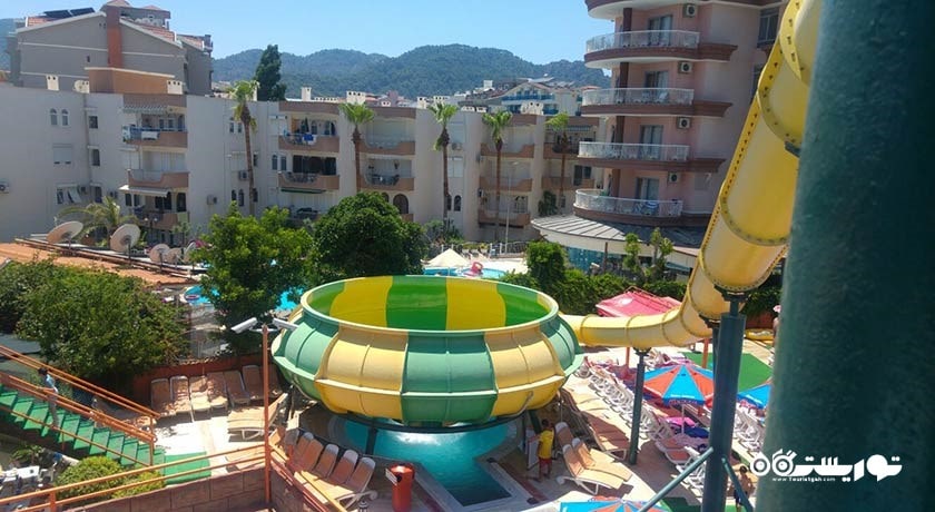 سرگرمی پارک آبی آکوادریم شهر ترکیه کشور مارماریس