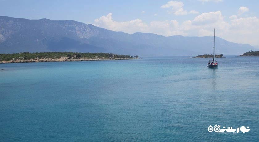 سرگرمی جزیره کلئوپاترا (جزیره سدیر) شهر ترکیه کشور مارماریس