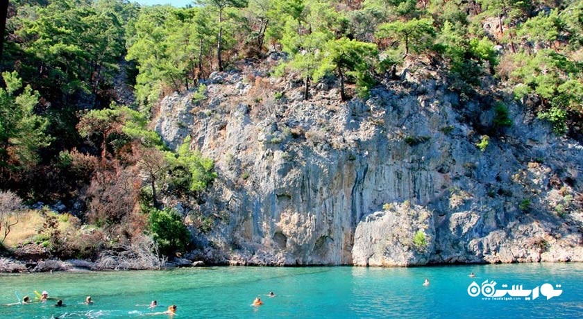 سرگرمی جزیره کلئوپاترا (جزیره سدیر) شهر ترکیه کشور مارماریس