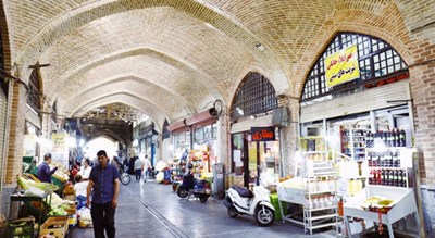 بازارچه شاپور (بازار قوام الدوله) -  شهر تهران