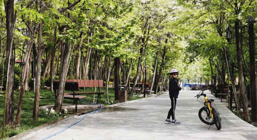 باغ راه فدک (پارک ایران زمین) -  شهر تهران