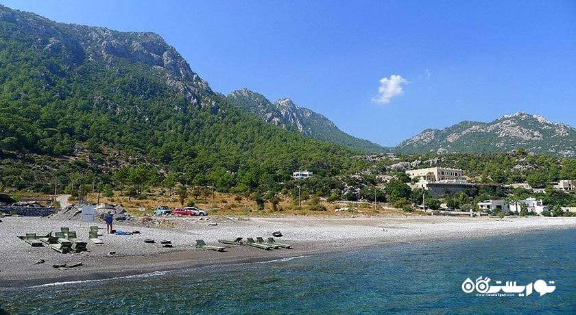 سرگرمی ساحل کوملوبوک شهر ترکیه کشور مارماریس