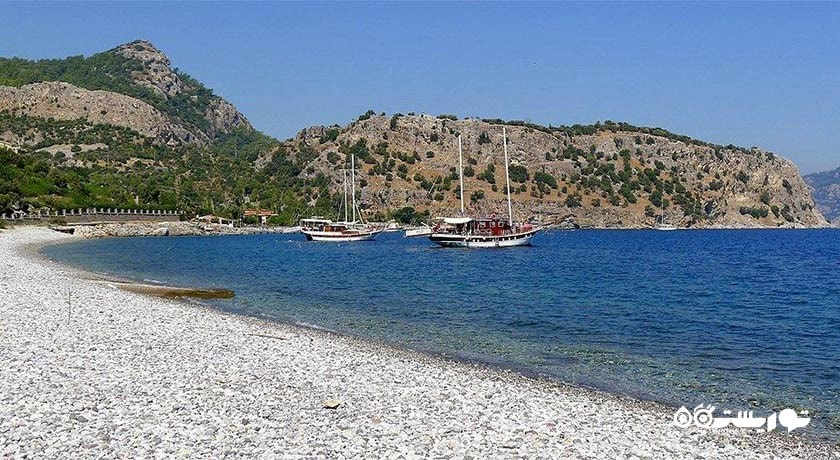 سرگرمی ساحل کوملوبوک شهر ترکیه کشور مارماریس