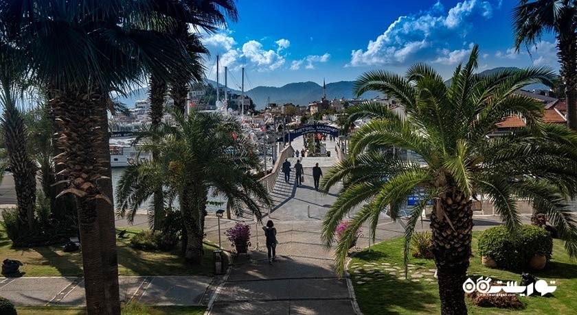 مرکز خرید نستل مارینا شهر ترکیه کشور مارماریس