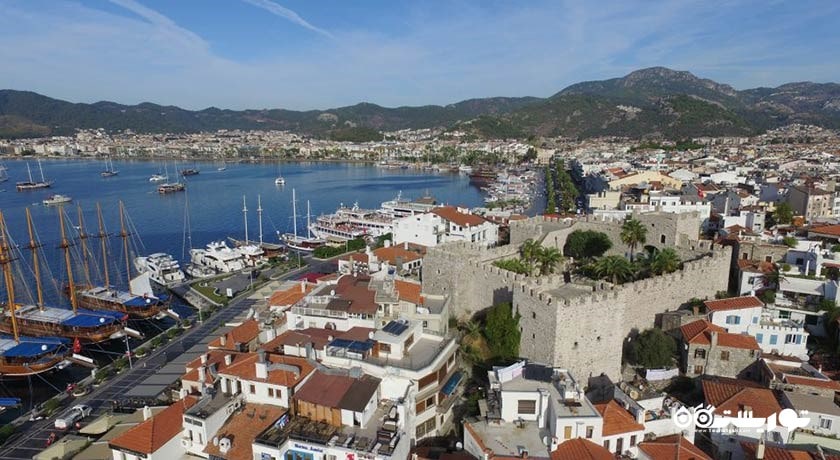 مرکز خرید مرکز شهر مارماریس شهر ترکیه کشور مارماریس