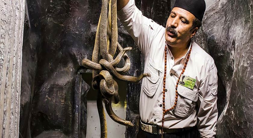  باغ خزندگان شهر اصفهان استان اصفهان