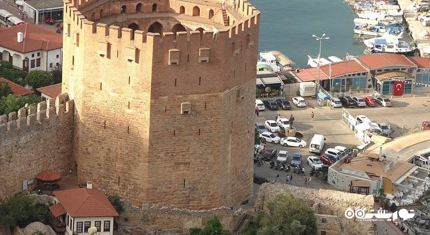 دژ کیزیل کوله (برج قرمز) -  شهر آلانیا
