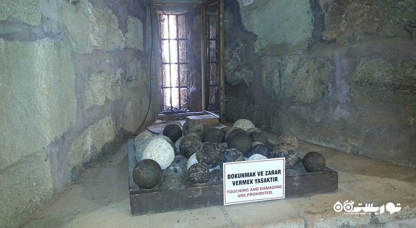  دژ کیزیل کوله (برج قرمز) شهر ترکیه کشور آلانیا