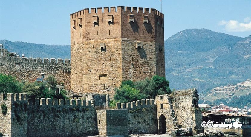  دژ کیزیل کوله (برج قرمز) شهر ترکیه کشور آلانیا