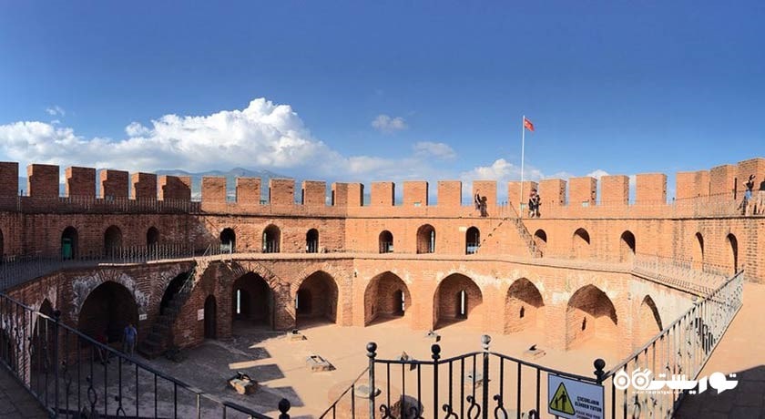  دژ کیزیل کوله (برج قرمز) شهر ترکیه کشور آلانیا