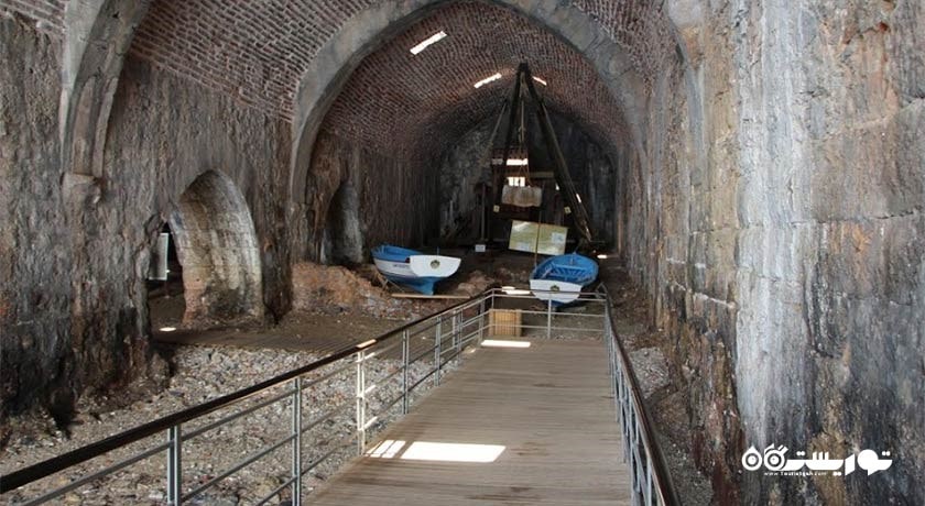  ترسانه (محل کشتی سازی آلانیا) شهر ترکیه کشور آلانیا