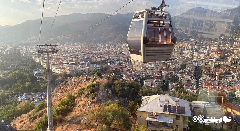 سرگرمی آلانیا تلفریک شهر ترکیه کشور آلانیا