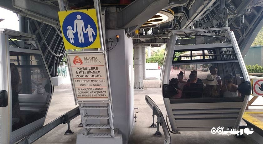 سرگرمی آلانیا تلفریک شهر ترکیه کشور آلانیا