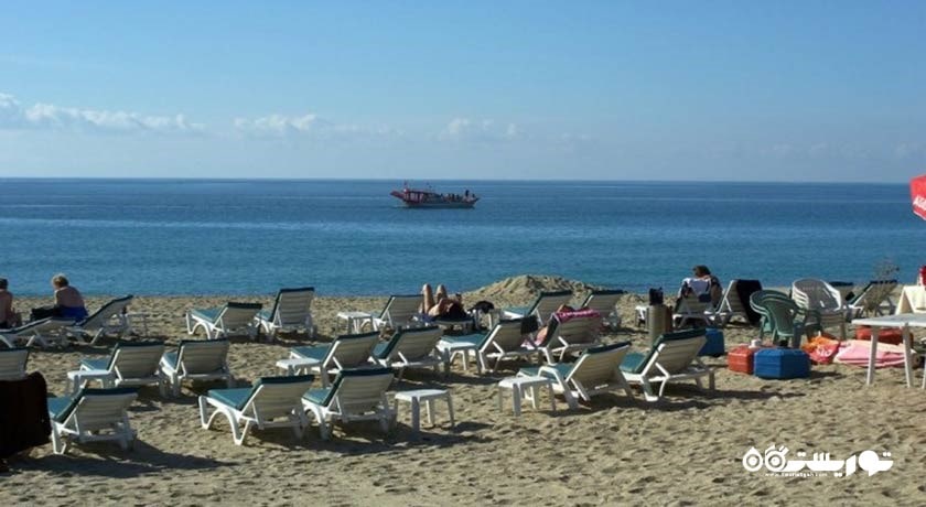 سرگرمی ساحل داملاتاش شهر ترکیه کشور آلانیا