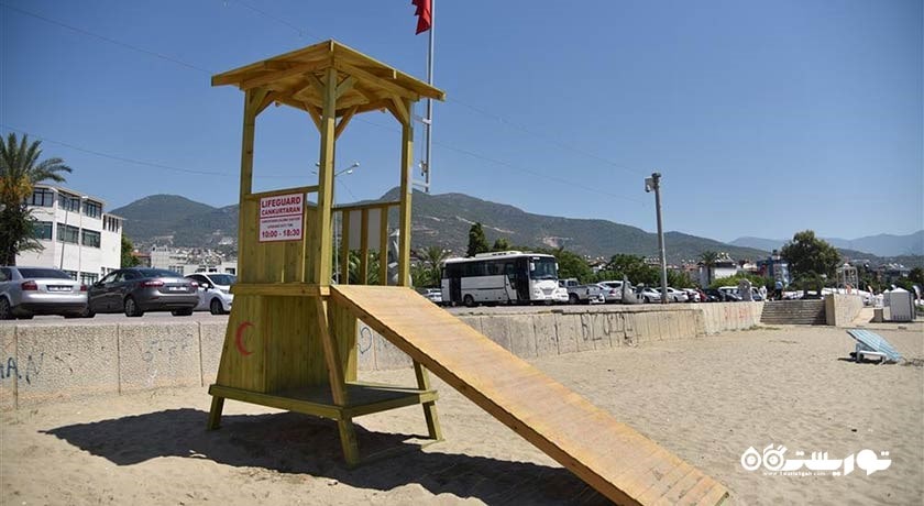 سرگرمی ساحل عمومی شهرداری آلانیا شهر ترکیه کشور آلانیا