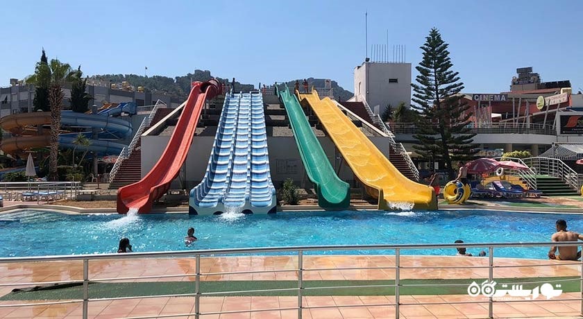 سرگرمی پارک آبی آلانیا آکوا پارک شهر ترکیه کشور آلانیا