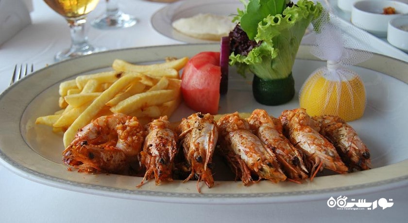 رستوران رستوران ماهپری شهر آلانیا 