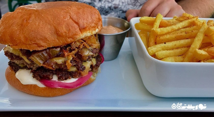 رستوران بیچ ساید برگر -  شهر آلانیا