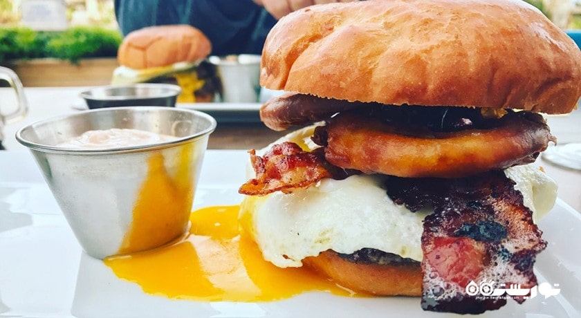 رستوران بیچ ساید برگر -  شهر آلانیا