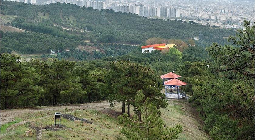  پارک جنگلی لویزان شهر تهران استان تهران