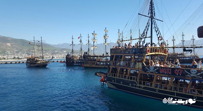 سفر با کشتی دزدان دریایی -  شهر آلانیا