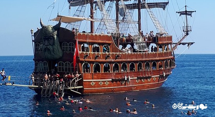 سفر با کشتی دزدان دریایی -  شهر آلانیا