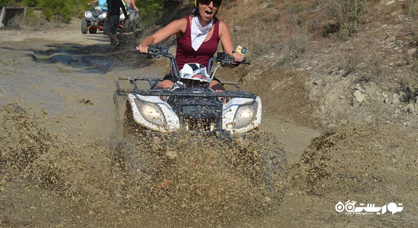سواری با خودروی همه جا رو یا ATV در کوه های تاروس  -  شهر آلانیا