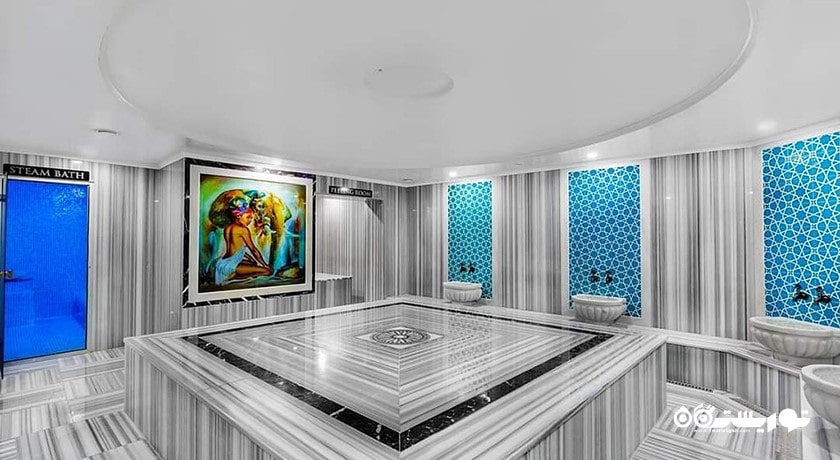 سرگرمی حمام ترکی و اسپا در آلانیا شهر ترکیه کشور آلانیا