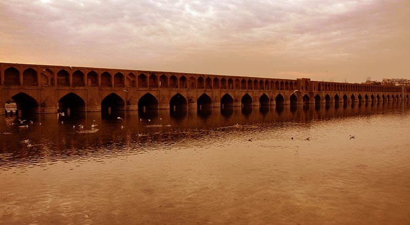  سی و سه پل شهرستان اصفهان استان اصفهان