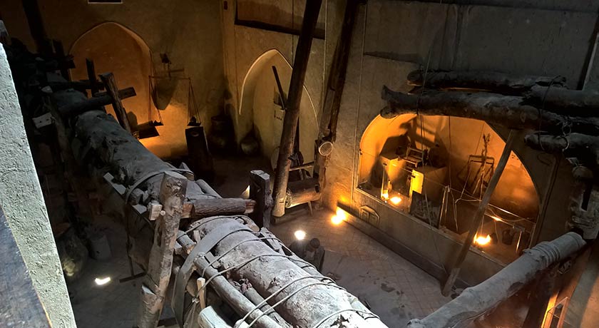  موزه عصارخانه شاهی شهرستان اصفهان استان اصفهان