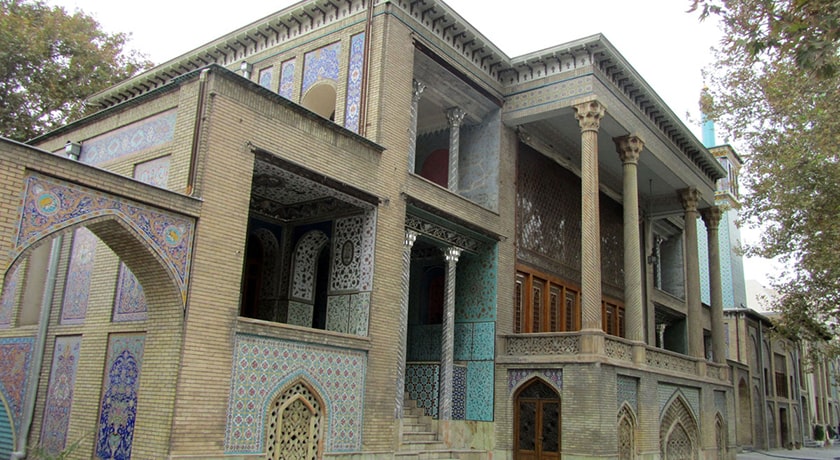  عمارت بادگیر کاخ گلستان شهرستان تهران استان تهران