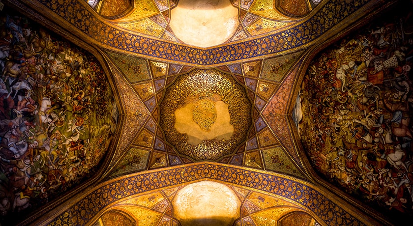  کاخ چهل ستون شهرستان اصفهان استان اصفهان