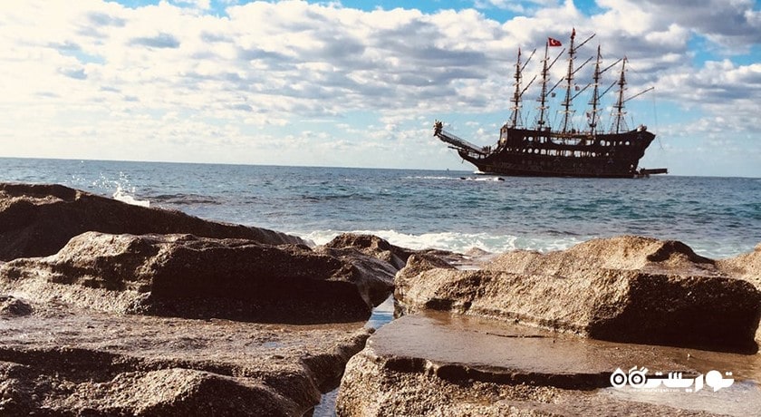 سرگرمی ساحل اولاش شهر ترکیه کشور آلانیا