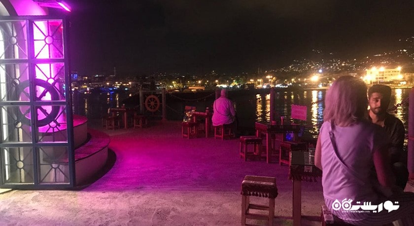  تفریحگاه و فانوس دریایی آلانیا  شهر ترکیه کشور آلانیا